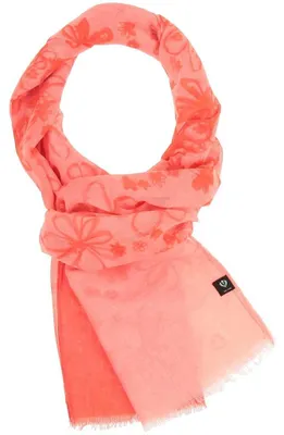 Fraas Polyester Schal in rot