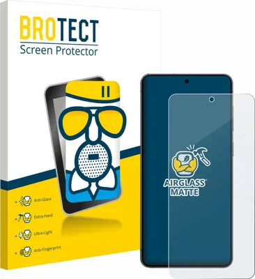 Produktbild von BROTECT Entspiegelungs Schutzglas für Samsung Galaxy S25 Edge Schutzfolie Panzer Folie Glas Display Schutz matt