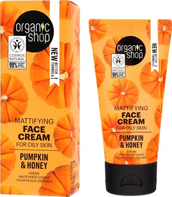 Produktbild von Organic Shop Pumpkin Crema Facial Piel Grasa 50ml