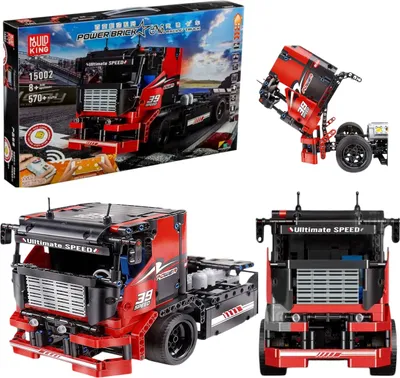 Image de COIL Blocs de construction, blocs de construction, jeu de construction, blocs de construction, RC-Truck, Modèle : 15002, camion télécommandé, Fréquence : 2,4 GHz, dès 8 ans, 570 pcs.