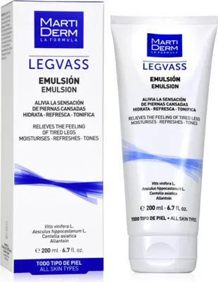 Produktbild von LEGVASS emulsión hidratante piernas cansadas 200ml
