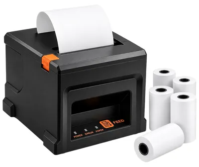 Thermischer Bon-Drucker 80 mm, Auto-Cutter, USB/Bluetooth/LAN