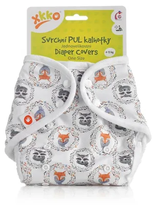 Obrázok produktu pre XKKO Vrchné plienkové nohavičky One Size - Fox&Raccoon