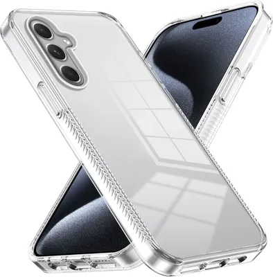 Produktbild von Hülle für Samsung Galaxy A54 5G Rutschfest Kristallklare Stoßfeste TPU Bumper Handyhülle Transparent