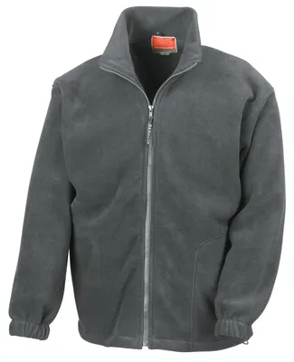 Produktbild von Result Herren Fleece-Jacke, Antipilling FK581 (M) (Oxford Grau)