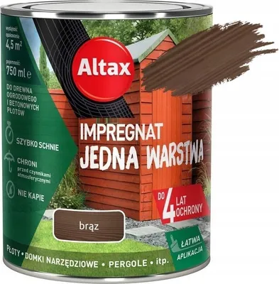 Immagine prodotto di Impermeabilizzazione monostrato per legno e calcestruzzo marrone 0,75 l