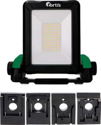 Produktbild von Fortis Akku-Arbeitsleuchte Wechselakkusystem 18V 2900Lumen inkl. Adapter