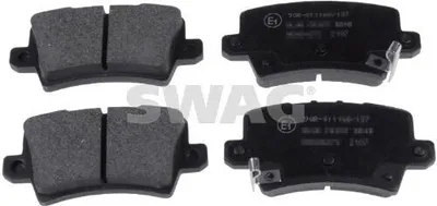 Produktbild von SWAG Bremsbeläge Satz Hinten Bremsklötze für HONDA CIVIC VIII Hatchback (FN, FK) 85 91 6801