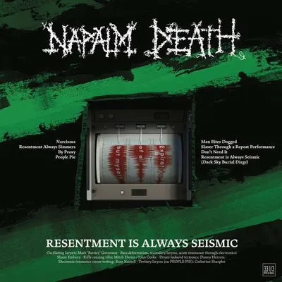 Image de Napalm Death : Resentment is Always Seismic : A Final Throw Of Throes (Mini-Album) (180g) - (Vinyle / Rock (Vinyle))