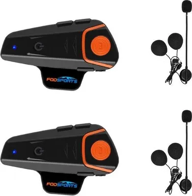 Obrázek produktu pro Bluetooth sluchátka s mikrofonem do motocyklové helmy