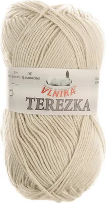 Produktbild von 50g Strickgarn Häkelgarn Terezka 100% Baumwolle Baumwollgarn Baumwollstrickgarn