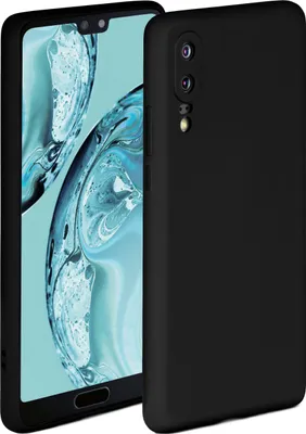 Produktbild von Soft-Case für Huawei P20, Farbe:Onyx Schwarz