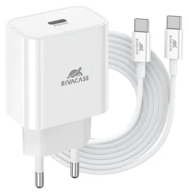 Obrázek produktu pro Rivacase PS4101, Auto, AC, 1 m, Bílá