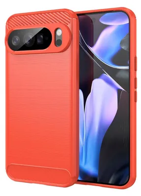 Produktbild von König Design Hülle kompatibel mit Kunststoff Soft Handyhülle - Handy Case Rot