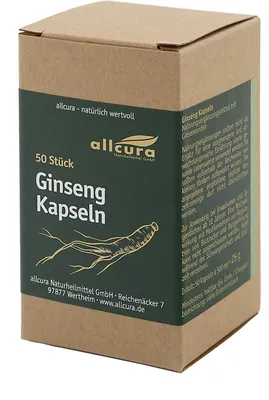 Immagine prodotto di Ginseng 500 Capsule 50 Capsule