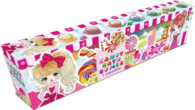 Produktbild von CHLAPU CHLAP Set mit sprudelnden Badebomben - Süßigkeiten, 1 Packung