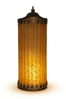 Obrázok produktu pre Dekoratívna LED hrobová lampa zo skla, model „Lumea Signature“, Obrázok generovaný UI