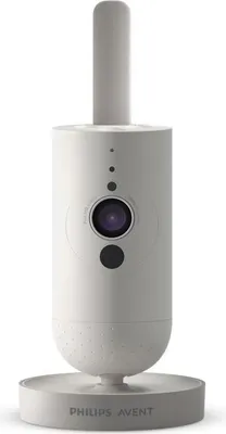 Image de Moniteur Vidéo Bébé Connecté Philips Avent SCD953/26, Silkwhite, Surveillance Haute Qualité, Portée Étendue