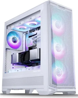 Produktbild von Phanteks Eclipse G400A, Midi Tower, PC, Weiß, EATX, ATX, Mini-ITX, micro ATX, Stahl, Gehärtetes Glas, Multi