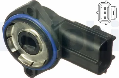 Produktbild von DELPHI SS10528-12B1 Drosselklappenpotentiometer für FORD Fiesta Mk5 Schrägheck (JH1, JD1, JH3, JD3) MONDEO III Kombi (BWY) FOCUS (DAW, DBW) FUSION