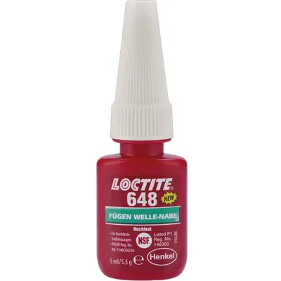 Obrázok produktu pre Loctite 648, Gél, 0,5 ml, 1 kusov