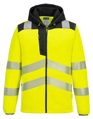 Immagine prodotto di Giacca in pile ad alta visibilità "PW335" PW3 - Portwest Giallo/Nero XXL