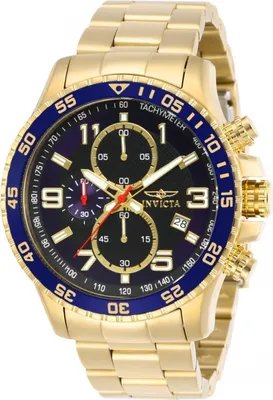 Produktbild von Invicta Specialty 14878 - Pánské Náramkové Hondiky - Quartzové - Nerezová ocel s černým ciferníkem - 45mm