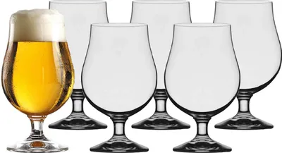 Produktbild von Stölzle Lausitz 0,3l Biertulpe Berlin 390 ml 6er Set hoch F1-01562 3080019 | EAN 4012632221803