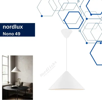 Produktbild von Nordlux Nono 49, 1 Glühbirne(n), E27, Weiß