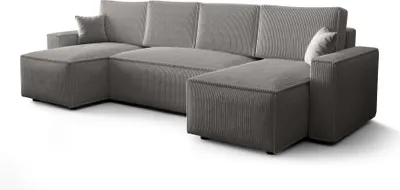 Obrázek produktu pro FURMEB AMBRO Rohov pohovka ve tvaru U s funkc­ span­ 300x143x85cm Jasan