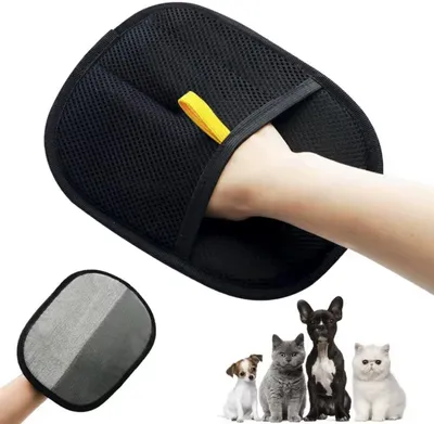 Produktbild von Fellhandschuh – Tierhaarentfernungshandschuh – Statisch – 1 Stück – Wiederverwendbar – 20/15 cm – CHPN
