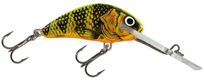 Zdjęcie produktu dla Salmo Hornet Floating Gold Fluo Perch 5 cm 7 g Wobler