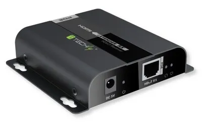 Immagine prodotto di Techly IDATA-EXTIP-383POER Techly HDBitT HDMI PoE zusätzlicher Empfänger 120m