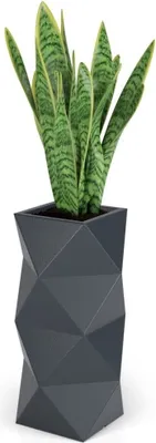 Produktbild von Designer-Blumentopf MONUMO ASTI anthrazit