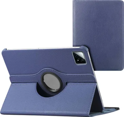 Productafbeelding van imoshion 360° draaibare Bookcase voor de Xiaomi Pad 6S Pro 12.4 - Donkerblauw