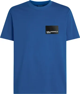 Produktbild von Karl Lagerfeld Reg Box Logo Kurzarm-t-shirt Blau S Mann Blau S