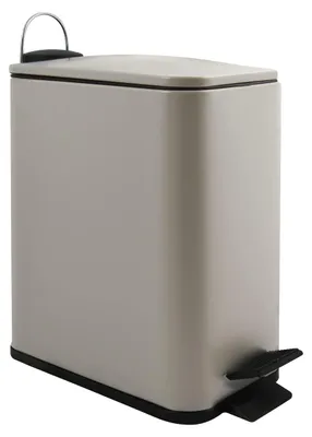 Produktbild von Spirella Treteimer Paris - beige - 5 Liter - Metall - 28x29 cm - soft-close