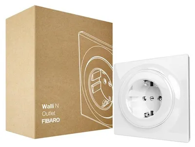Productafbeelding van FIBARO Walli Outlet Type F Slim Stopcontact