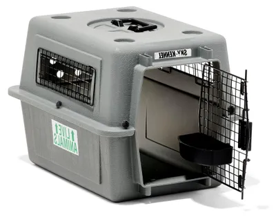 Produktbild von Beeztees 715563 Skykennel Nr 1, 53 x 40 x 38 cm, grau