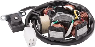 Produktbild von Universelle Zündkerze ohne Magnetzünder für 50-cm³-4-Takt-Moped: 6 Zündspulen, 5 Zündkabel