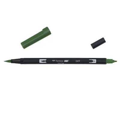 Immagine prodotto di Tombow ABT-249ABT Penna a pennello doppio 249 verde scuro