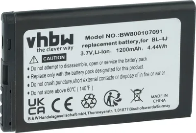 Produktbild von vhbw Akku Ersatz für Doro RCB305 für Handy Smartphone Telefon (1200 mAh, 3,7 V, Li-Ion)
