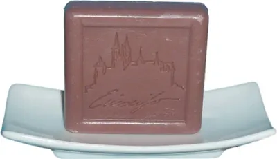 Produktbild von Lanolinseife JAPANISCHE PFLAUME mit Motiv