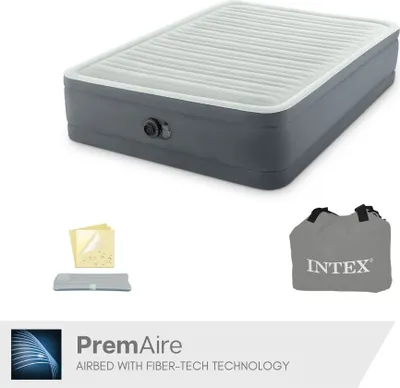 Produktbild von Intex 64906NP, Doppelmatratze, Rechteck, Integrierte Luftpumpe