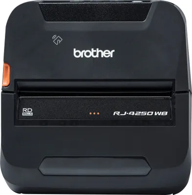 Produktbild von Brother Etikettendrucker RJ-4250WB, Thermodirekt, USB, WiFi, NFC,Bluetooth