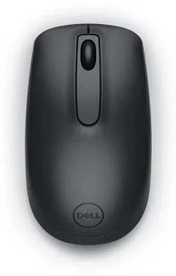 Immagine prodotto di DELL WM118, Per destrimani e mancini, Ottico, Wireless RF, 1000 DPI, Nero