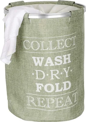 Produktbild von Wenko 62087100 Ringo Wäschesammler-/Korb, Fassungsvermögen 68 L, Polyester, 40 x
