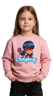 Produktbild von Spreadshirt Miraculous Ladybug Tikki Kinder Premium Pullover, 158/164 (12 Jahre), Rosa