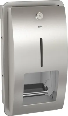 Produktbild von KWC Wc-doppelrollenhalter, STRATOS, Edst, UP, 183x331x142 mm, Spindelsystem