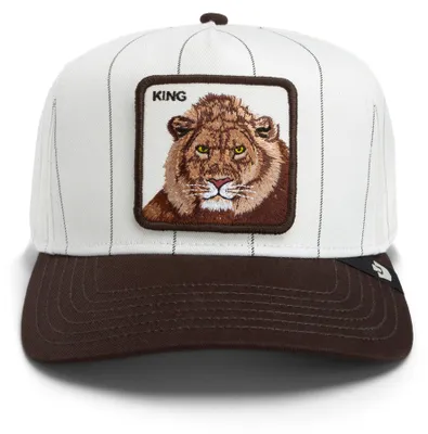 Obrázek produktu pro Čepice Goorin Bros. OG Trucker s pruhy, motiv lva, barva šedá